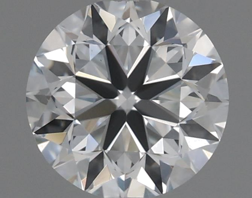 0.86 carat D-VS1 Very Good cut Natūralus Round Deimantas (1)