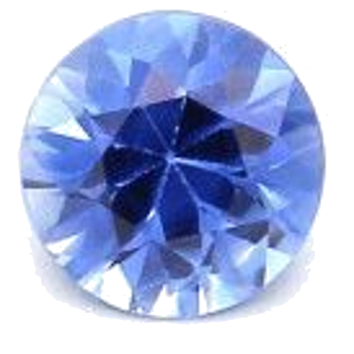 0.2 carat BLUE BRILLIANT cut Round Safyras (1)