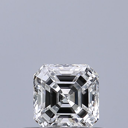 0.37 carat E-VVS1 Natūralus Asscher Deimantas (1)