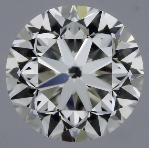 0.5 carat G-IF GD cut Natūralus Round Deimantas (1)