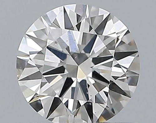 0.53 carat G-SI1 Excellent cut Natūralus Round Deimantas (1)
