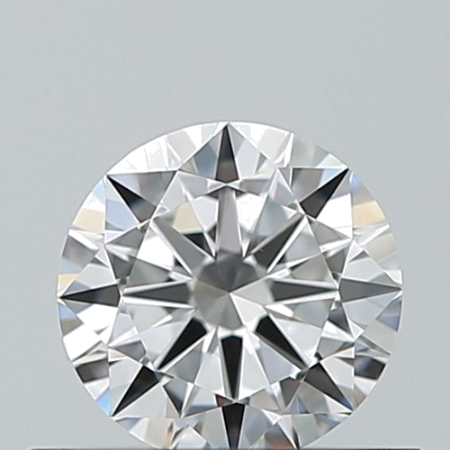 0.5 carat D-VVS2 Very Good cut Natūralus Round Deimantas (1)