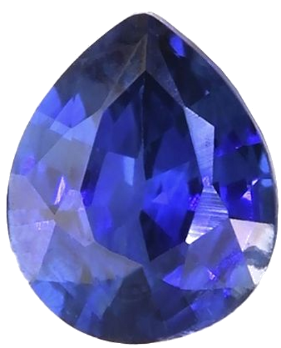 0.37 carat BLUE Pear Safyras (1)