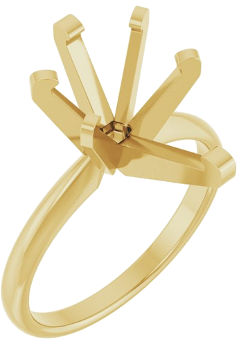 Sužadėtuvių Žiedas „Solitaire“ 14k yellow gold Pear 13.5mm x 8.5mm (1)