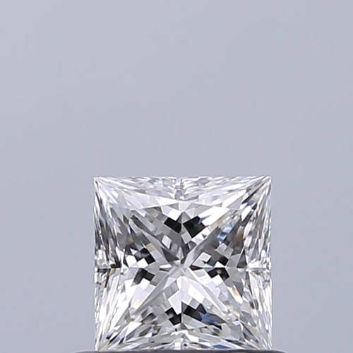 0.53 carat E-VVS2 Natūralus Princess Deimantas (1)