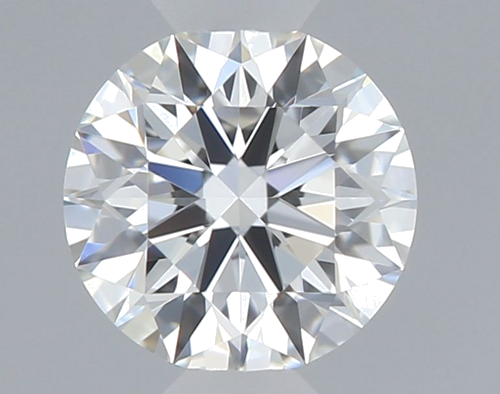 0.4 carat F-VVS2 Excellent cut Natūralus Round Deimantas (1)
