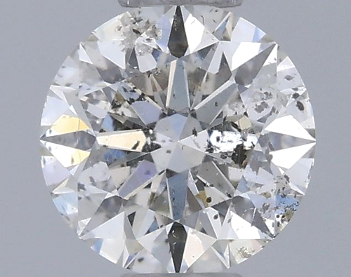 0.36 carat I-SI2 Excellent cut Natūralus Round Deimantas (1)