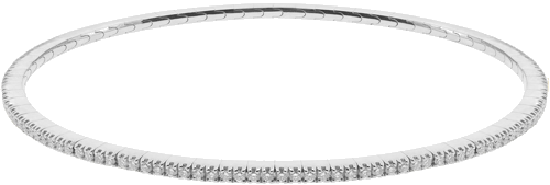 Gold tennis bracelet adorned with 1 ct natural round-cut diamonds F/G-VS/SI (1)