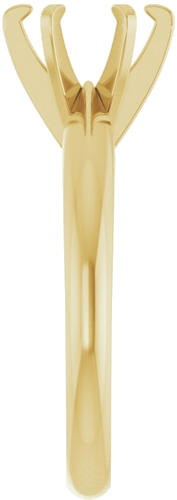 Sužadėtuvių Žiedas „Heavyweight Solitaire“ 14k yellow gold Round 7mm (4)