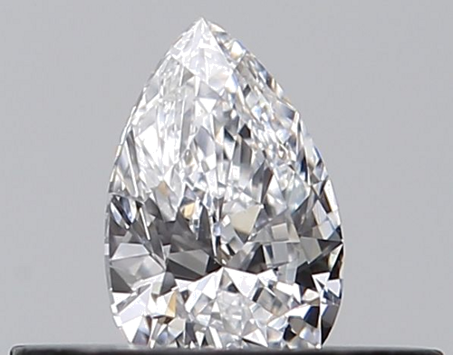 0.23 carat D-VS2 Natūralus Pear Deimantas (1)