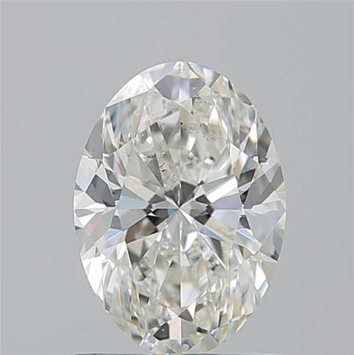1.3 carat I-SI1 Natūralus Oval Deimantas (1)