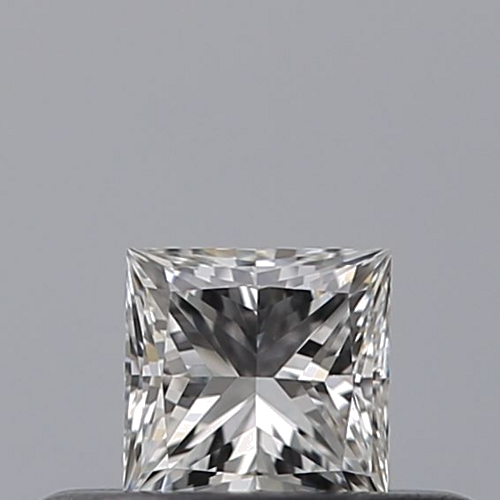 0.24 carat D-VVS2 Natūralus Princess Deimantas (1)