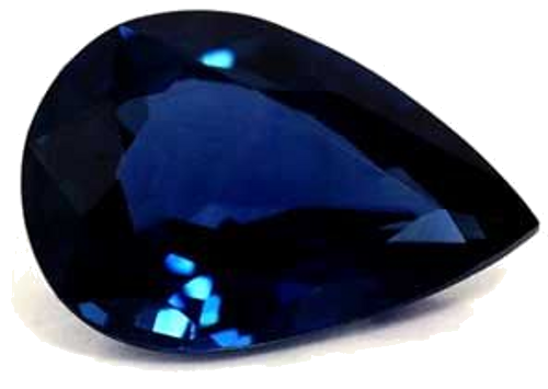 0.44 carat BLUE Pear Safyras (1)