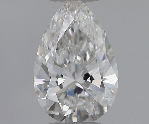 0.4 carat E-VS2 Natūralus Pear Deimantas (1)