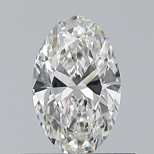 0.5 carat G-VS1 Natūralus Oval Deimantas (1)
