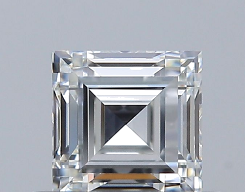 0.44 carat G-VVS2 Natūralus Square Radiant Deimantas (1)
