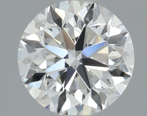 0.51 carat H-VVS2 Very Good cut Natūralus Round Deimantas (1)