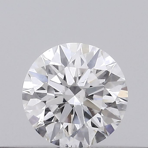 0.19 carat D-SI2 Very Good cut Natūralus Round Deimantas (1)
