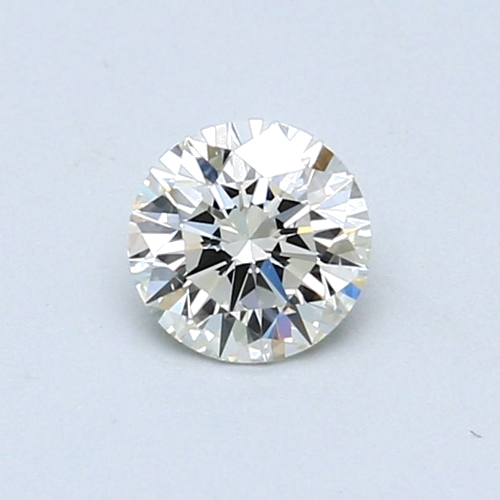 0.51 carat K-VVS2 Excellent cut Natūralus Round Deimantas (1)