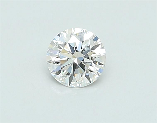 0.45 carat F-VVS2 Excellent cut Natūralus Round Deimantas (1)