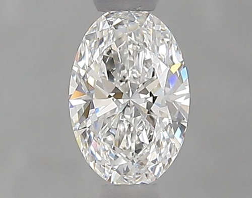 0.5 carat E-VS2 Natūralus Oval Deimantas (1)