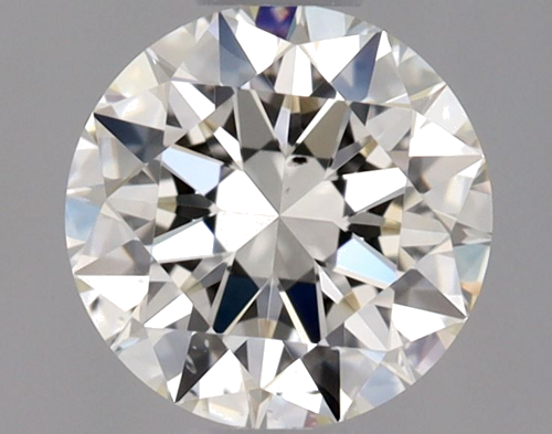 0.5 carat I-SI1 Excellent cut Natūralus Round Deimantas (1)