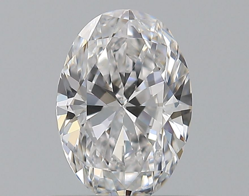 0.65 carat D-VVS2 Natūralus Oval Deimantas (1)
