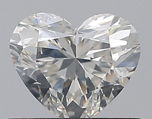 0.51 carat I-SI1 Natūralus Heart Deimantas (1)