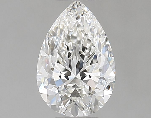 0.61 carat G-VVS2 Natūralus Pear Deimantas (1)