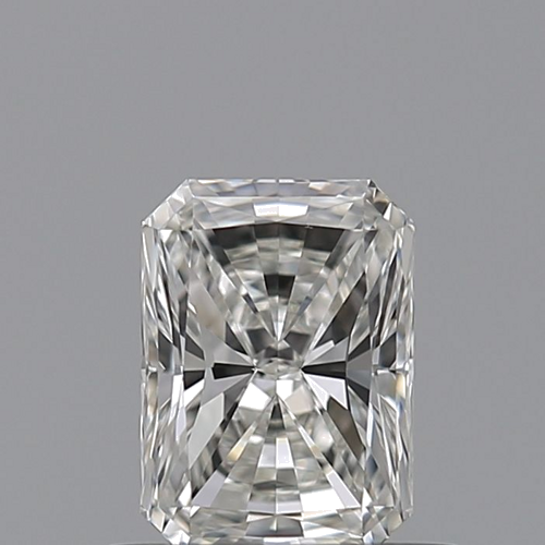 0.51 carat H-VVS1 Natūralus Radiant Deimantas (1)