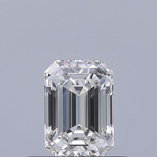 0.51 carat F-VVS2 Natūralus Emerald Deimantas (1)