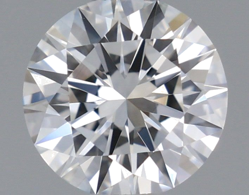 0.66 carat F-VVS1 Excellent cut Natūralus Round Deimantas (1)