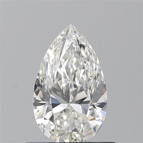 0.7 carat H-VVS2 Natūralus Pear Deimantas (1)