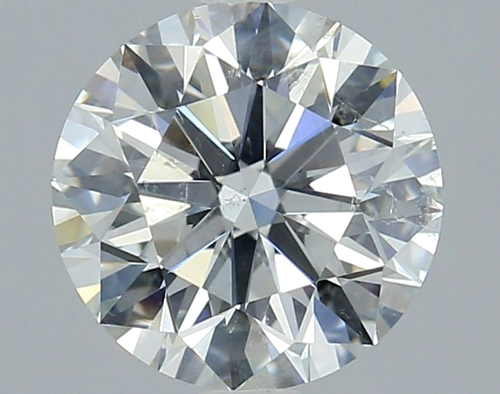 2.09 carat I-SI2 Excellent cut Natūralus Round Deimantas (1)
