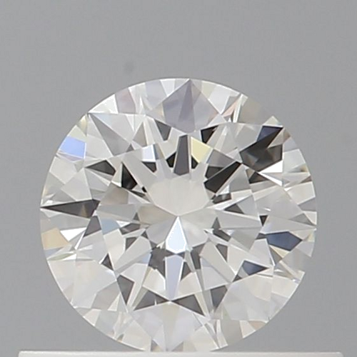 0.5 carat F-VVS2 Excellent cut Natūralus Round Deimantas (1)