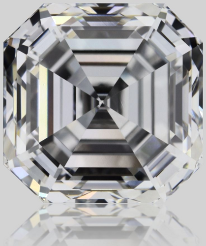 1.01 carat E-VVS2 Natūralus Asscher Deimantas (1)