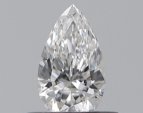 0.31 carat E-VVS2 Natūralus Pear Deimantas (1)