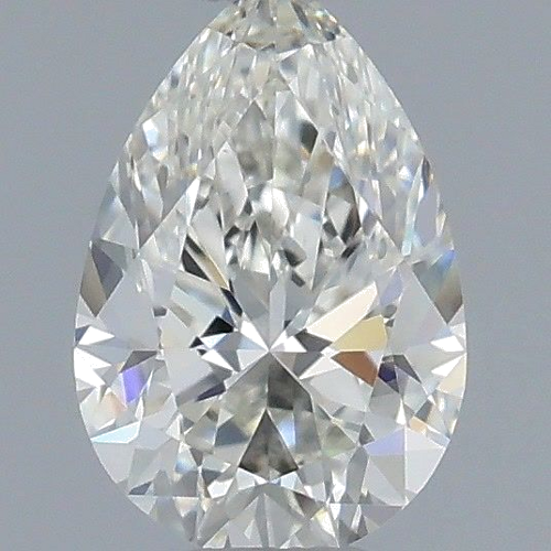 0.36 carat I-VS1 Natūralus Pear Deimantas (1)