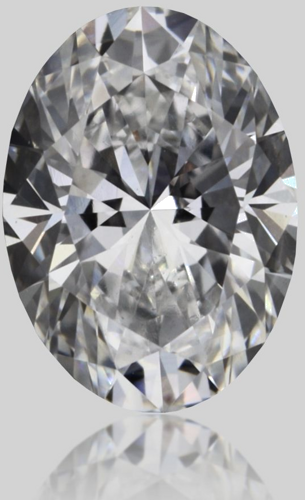 0.31 carat E-VVS2 Natūralus Oval Deimantas (1)