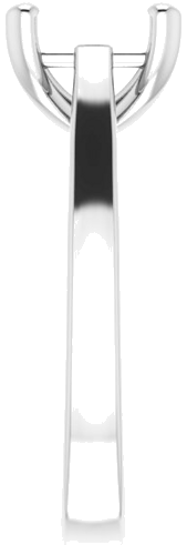 Sužadėtuvių Žiedas „Solitaire“ 950 Platinos Round 9.4mm (4)