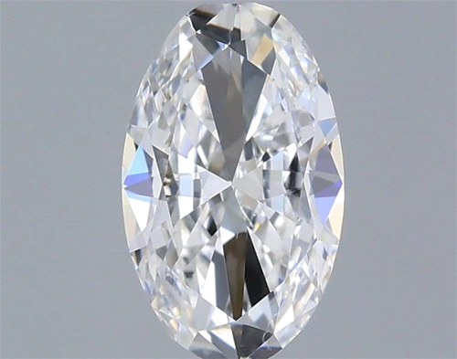 0.5 carat E-SI1 Natūralus Oval Deimantas (1)