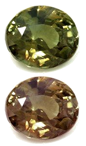 0.58 carat GREEN Oval Alexandrite (1)