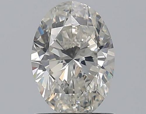 0.96 carat H-SI1 Natūralus Oval Deimantas (1)
