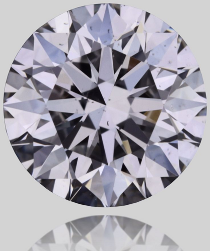 0.5 carat F-SI1 Excellent cut Natūralus Round Deimantas (1)