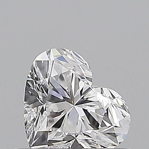 0.51 carat D-VS1 Natūralus Heart Deimantas (1)