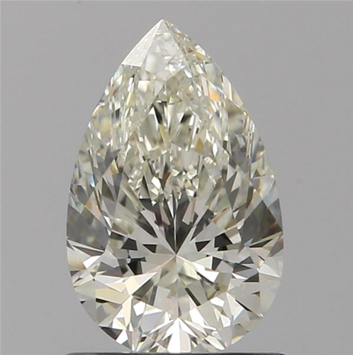 0.91 carat K-VS2 Natūralus Pear Deimantas (1)