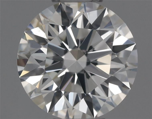 0.42 carat H-IF Excellent cut Natūralus Round Deimantas (1)