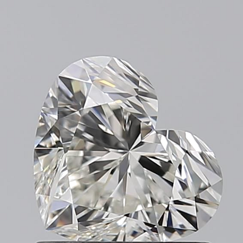 1.01 carat I-VVS1 Natūralus Heart Deimantas (1)