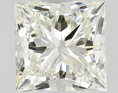 0.69 carat K-VVS2 Natūralus Princess Deimantas (1)