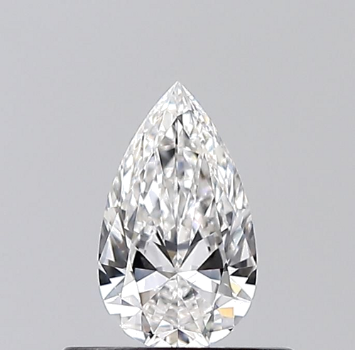 0.4 carat F-VS2 Natūralus Pear Deimantas (1)